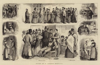 Notes dans un hôpital de Londres - William Ralston