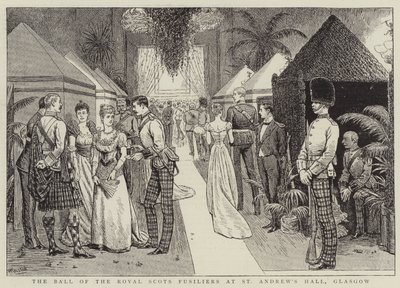 Le Bal des Royal Scots Fusiliers à St Andrew