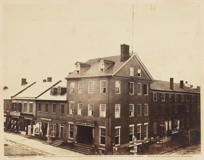 Maison Marshall, Alexandria, Virginie, août 1862 - William Redish Pywell
