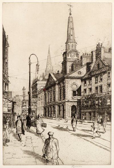 La Vieille Maison de Ville, Dundee, c.1930 - William Renison
