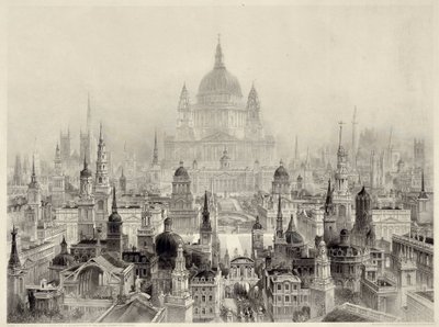 Bâtiments principaux par Sir Christopher Wren - William Richardson