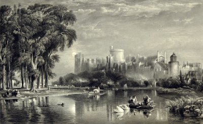 Château de Windsor depuis le nord-ouest - William Richardson