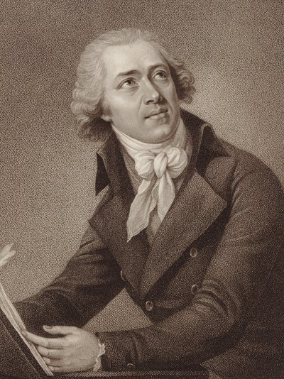 Portrait du compositeur Leopold Kozeluch 1747-1818, 1797 - William Ridley