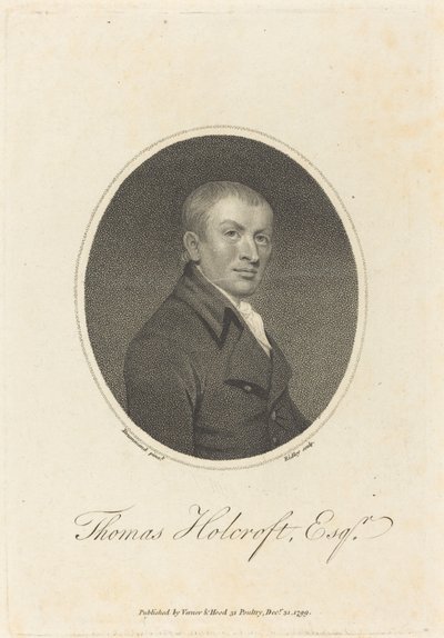 Thomas Holcroft - William Ridley after Samuel Drummond
