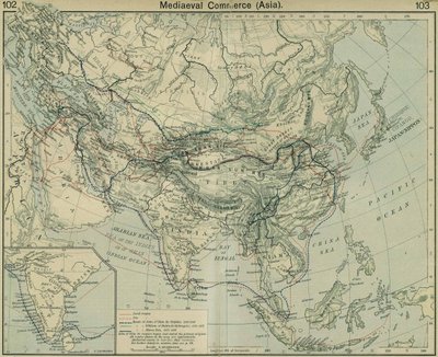 Commerce médiéval en Asie. De l