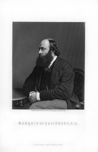 Robert Gascoyne-Cecil, 3e marquis de Salisbury, homme d