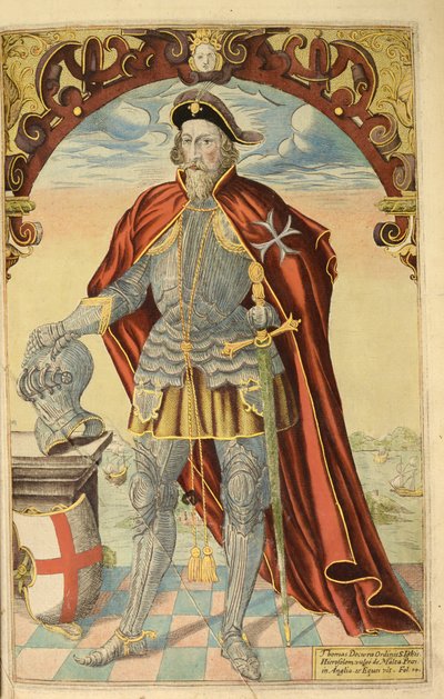 Sir Thomas Docwra, de nHonor Military, and Civill, William Segar, pub. Robert Barker, Londres, 1602 - William Rogers