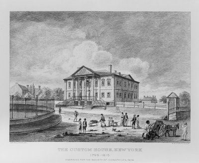 The Custom House, New York - William Rollinson