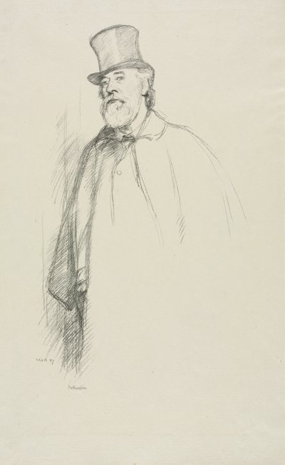 Alphonse Legros - William Rothenstein
