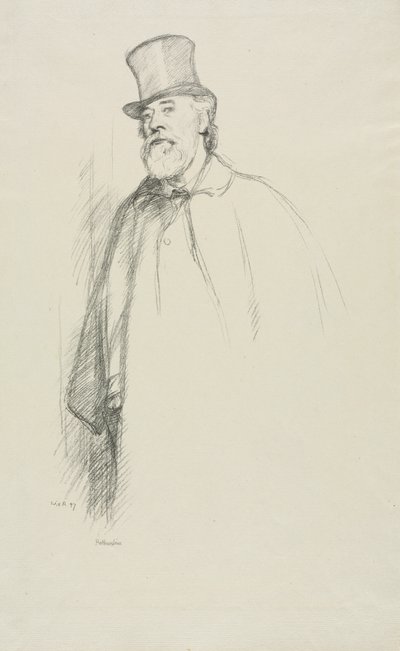 Alphonse Legros, 1897 - William Rothenstein