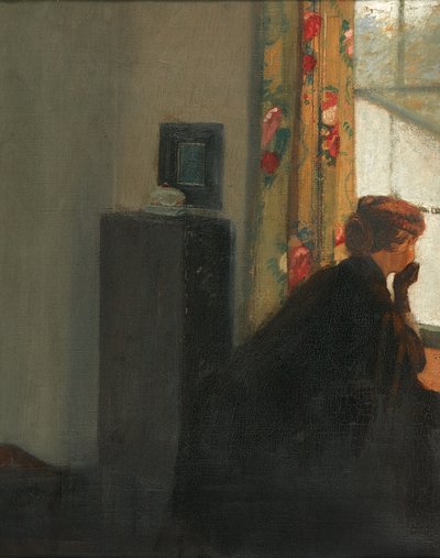 À la fenêtre - William Rothenstein