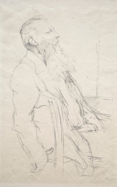 Auguste Rodin - William Rothenstein