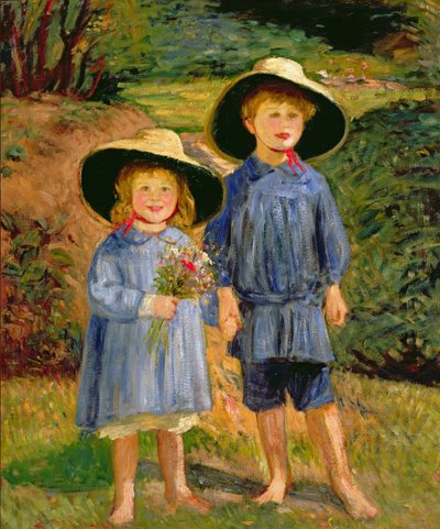Les enfants dans les bois - William Rothenstein