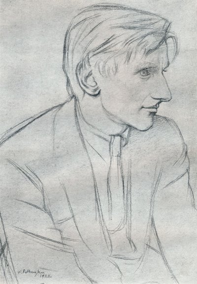 Edmund Charles Blunden 1896-1974 - William Rothenstein