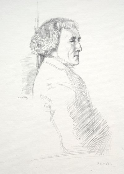 Sir Henry Irving, 1898 - William Rothenstein