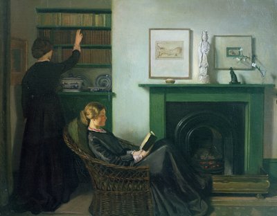 Les Lecteurs de Browning - William Rothenstein