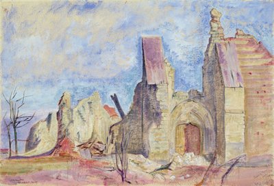 La façade ouest de l