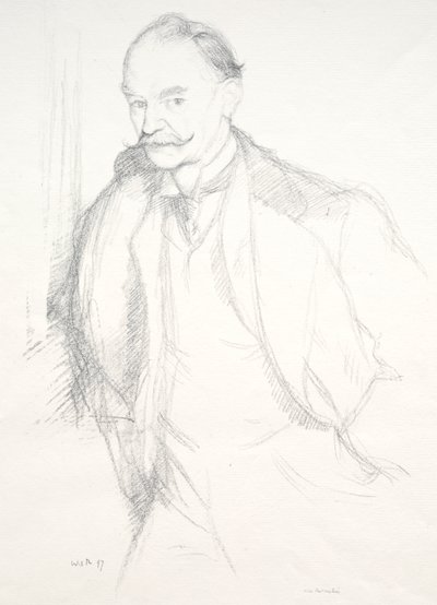 Thomas Hardy - William Rothenstein