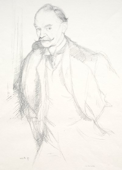 Thomas Hardy, 1897 - William Rothenstein