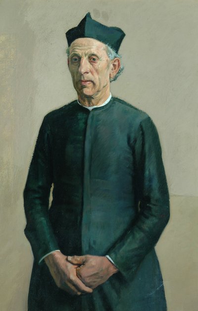 Prêtre de village - William Rothenstein
