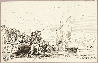 Scène portuaire - William Roxby Beverley