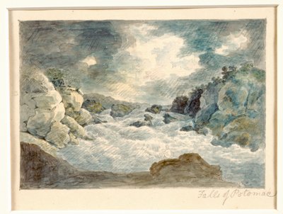 Chutes du Potomac, c.1800-10 - William Russell Birch