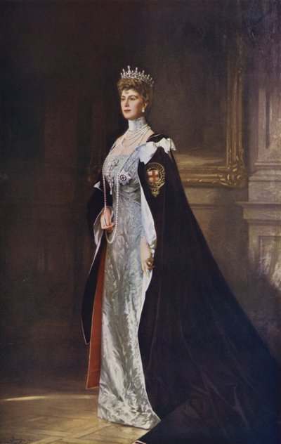 Reine Mary, épouse du roi George V - William Samuel Henry Llewellyn