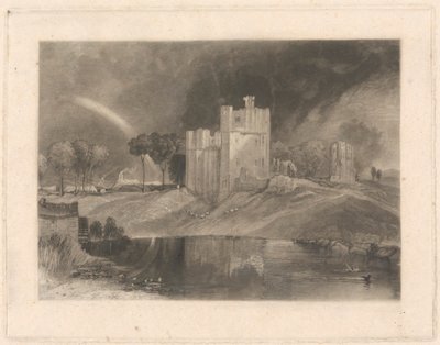 Château de Brougham, près de la jonction des rivières Eamont et Lowther - William Say