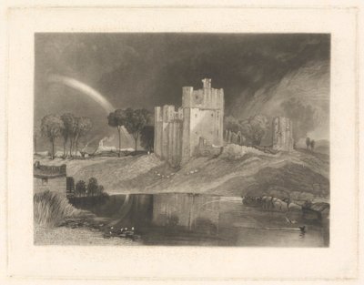 Château de Brougham, près de la jonction des rivières Eamont et Lowther - William Say