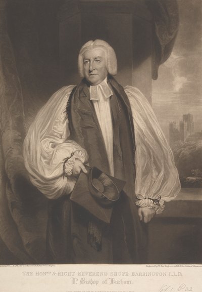 Révérend Shute Barrington L.L.D. - William Say