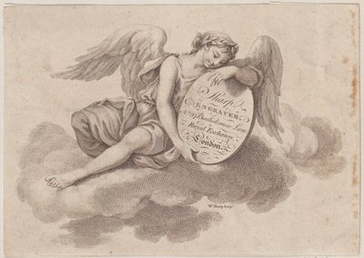 Carte de visite pour William Sharp, graveur, 18ème siècle - William Sharp