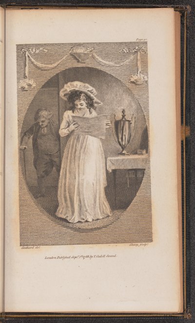 Illustration pour le Chant IV - William Sharp after Thomas Stothard