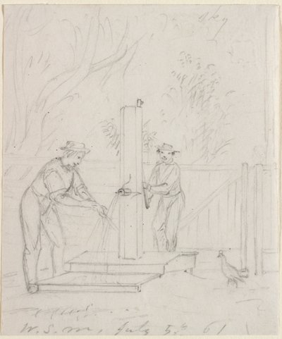 À la pompe, 1861 - William Sidney Mount