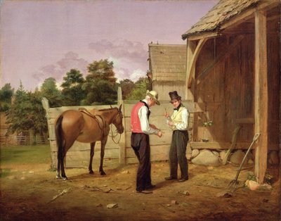 Négociation pour un cheval, 1835 - William Sidney Mount