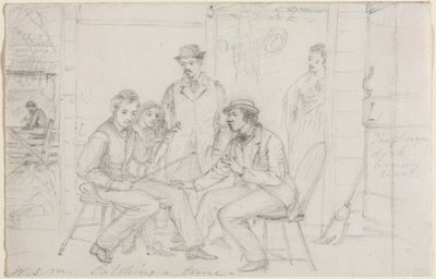Attraper une Mélodie, probablement 1867 - William Sidney Mount