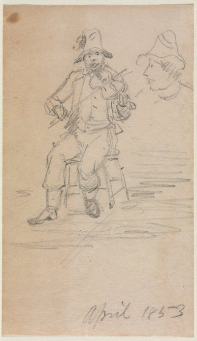Le mendiant violoniste, 1853 - William Sidney Mount