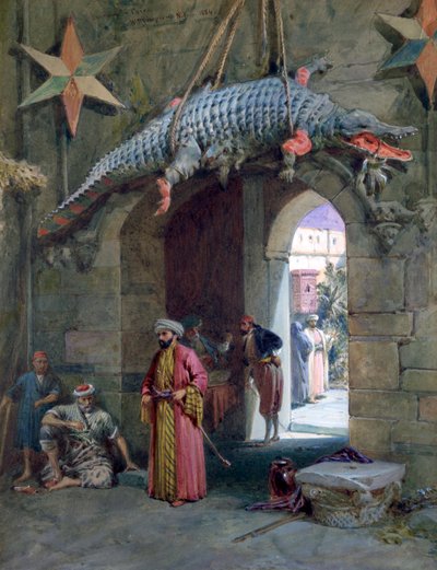 Une porte au Caire, 1884 - William Crimea Simpson