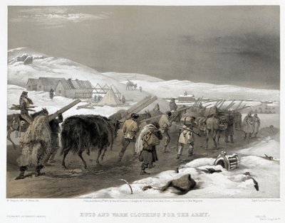 Troupes britanniques en route pour Sébastopol, 1855 - William Crimea Simpson