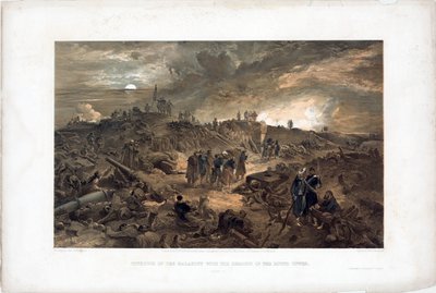 Guerre de Crimée : épisode du siège de Sébastopol - William Simpson