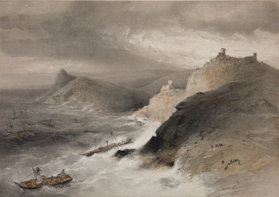 Tempête dans la Baie de Balaklava le 14 novembre 1854, 1855 - William Crimea Simpson