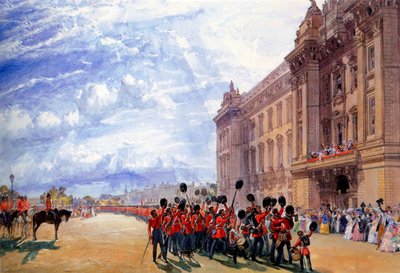 Le retour des gardes de Crimée, juillet 1856 - William Simpson