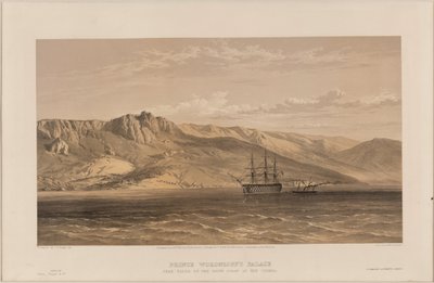 Vue du palais Vorontsov, 1855 - William Crimea Simpson