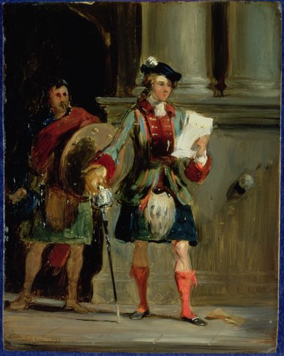 Prince Charlie à Holyrood, 1833 - William Simson