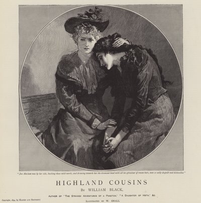Cousins des Highlands par William Black - William Small