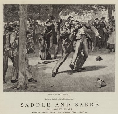 Selle et sabre - William Small
