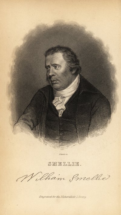 William Smellie, maître imprimeur, traducteur, historien naturel, antiquaire et encyclopédiste - William Smellie