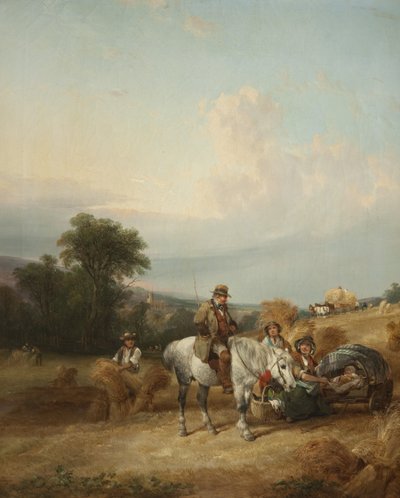 Scène de récolte - William Snr. Shayer