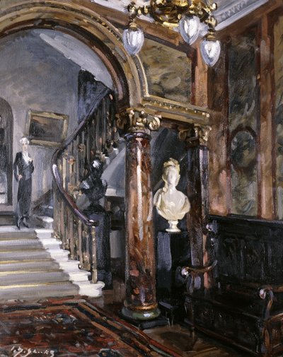 Un intérieur élégant, Chez Nous - William Somerville Shanks