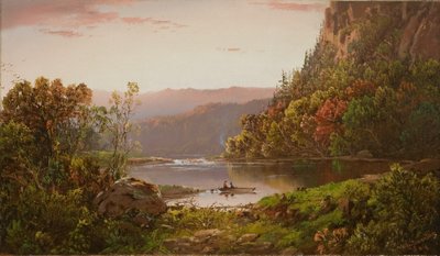 Sur la rivière Valley, Virginie - William Sonntag