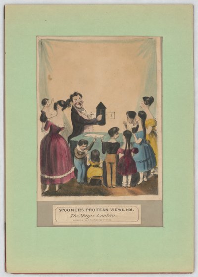 Vues protéennes de Spooner, n° 5. La lanterne magique, vers 1838 - William Spooner